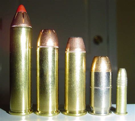 Bullet Caliber Comparison Chart 1 460 S Magnum 2