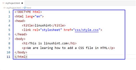 How To Add A Css File In Html Devsday Ru