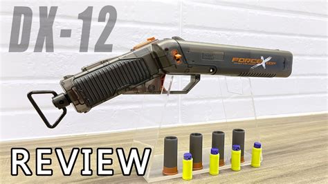 Dx 12 Punisher Double Barrel Single Handed Shell Ejecting Nerf Shotgun Youtube