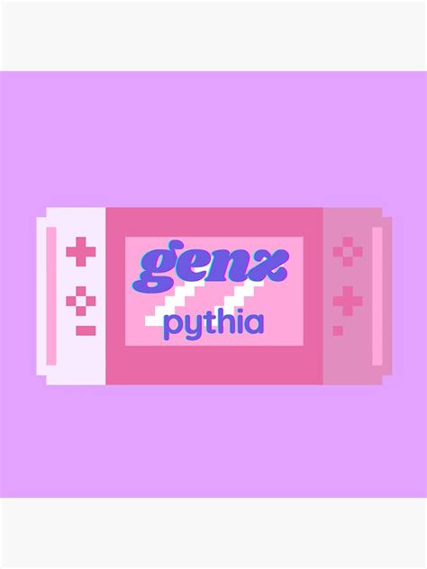 Pythia Of Gen Z Official Logo Sticker For Sale By Pythiafromgenz