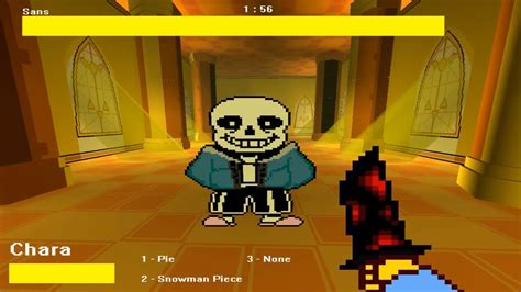 3d Sans Fight No Hit And Gaster Undertale Fan Game Better