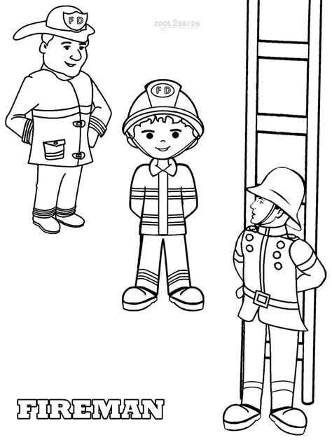 Coloring pages holidays nature worksheets color online kids games. Free Printable Fireman Coloring Pages | Cool2bKids