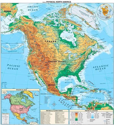 North America Map Region City Map Of World Region City