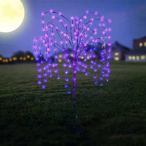 Lighted Weeping Willow Tree