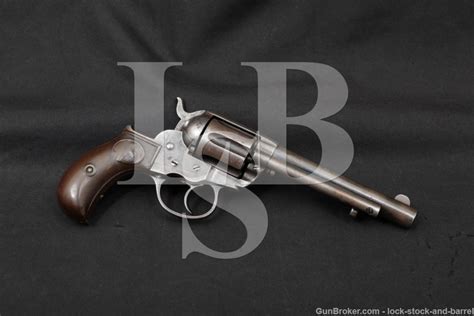 Colt Model 1877 Lightning Blued 38 Lc Double Action Revolver 1893