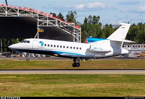 Substantially revised development of falcon 50 with new larger and longer fuselage. 5V-TTS | Dassault Falcon 900 | Comfort Jet | Kim Vanvik | JetPhotos