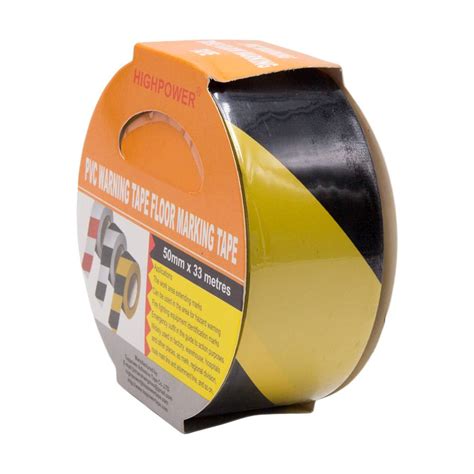 Highpower 50mm X 33 Meter Floor Boundary Safety Caution Warning Tape