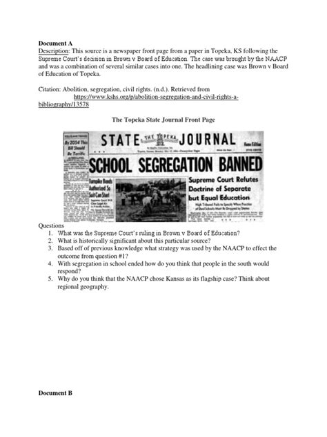 Os L Dbq Civil Rights Movement Sources Pdf Martin