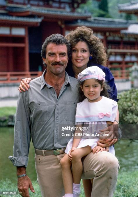Pictured From Left Is Tom Selleck Marta Dubois Kristen Carreira