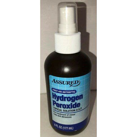 Hydrogen Peroxide Mist Spray Antiseptic First Aid Topical Solution