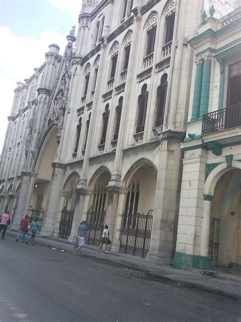 Bldg Next To Circa 1500 Cathedral Havana City Cuba Cathedral Street