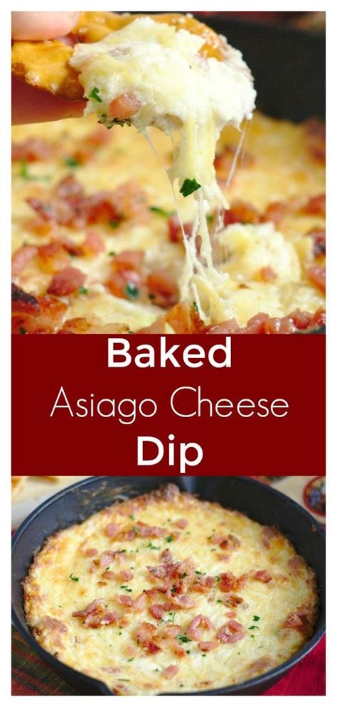 Baked Asiago Cheese Dip Recipe Dip Recipes Easy Easy Appetizer