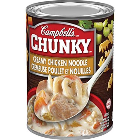 Campbells Chunky Soup Creamy Chicken Noodle Soup 540ml Imported