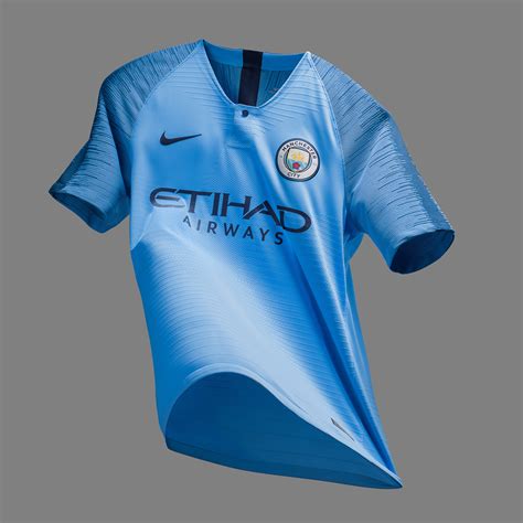 Manchester City Nike Home Kit 201819 Marca De Gol