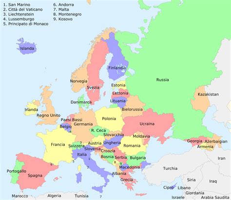 Decoupling usa europa (europa relativamente piu forte) usa. Il blog della Santa Caterina: STATI E CAPITALI D'EUROPA