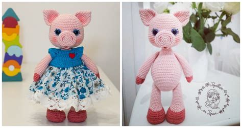 Crochet Miss Piggy Amigurumi Free Pattern Free Amigurumi Pig