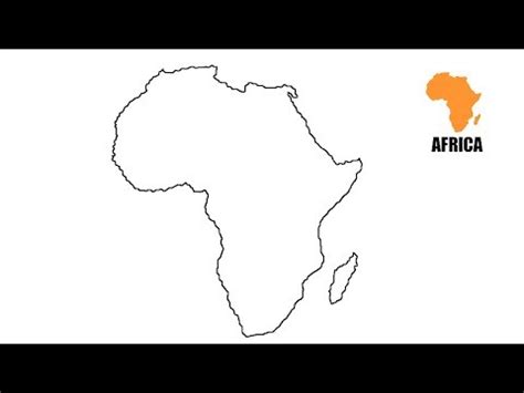 Anthropologists have referred to africa as the cradle of civilization, and it's easy to understand why. Easy Map Of Africa