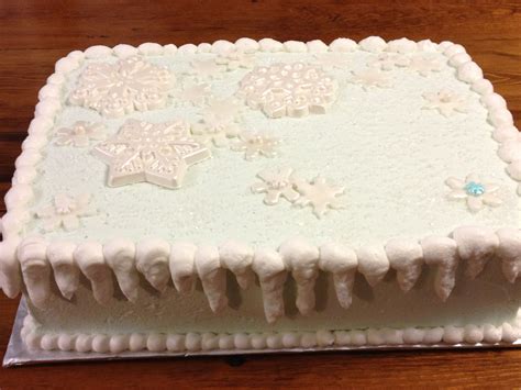 Snow Flake Cake Little Crumb Cake Sweet 16