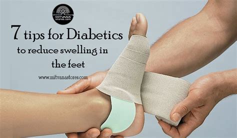 7 Tips For Diabetics To Reduce Swelling In The Feet