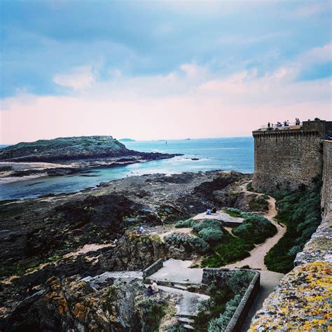 The walled city had a long history of piracy, earning much wealth from local extortion and overseas adventures. Saint-Malo Cathedral, St-Malo, France - Such a cool beach ...