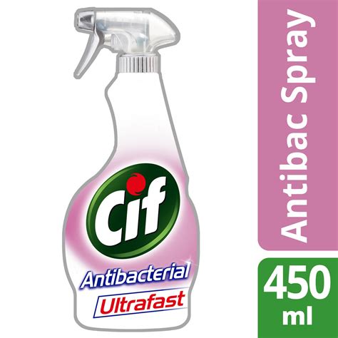 Cif Antibacterial Multi Purpose Cleaner Spray 450 Ml Multipurpose