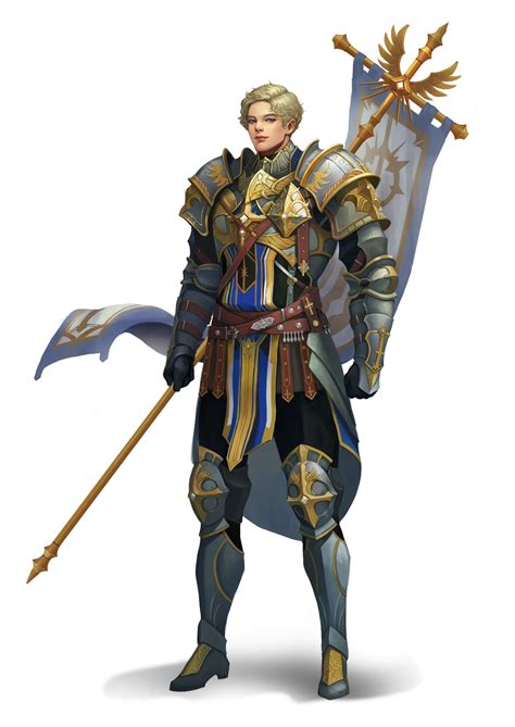 Knight Jiyun Lim Character Portraits Fantasy Armor Character