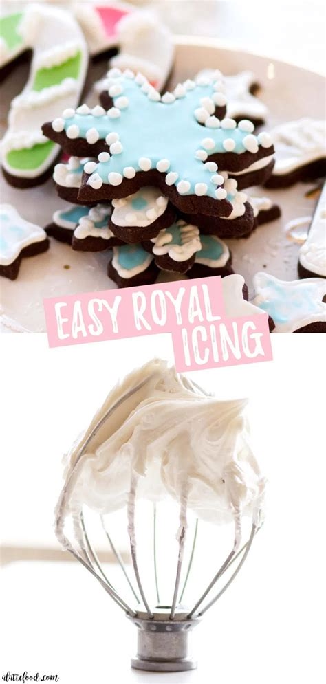 Royal icing can be used on everything from sugar cookies to cakes and is a staple in the world of 1. This easy royal icing recipe is made with meringue powder (made without egg whites or corn syrup ...