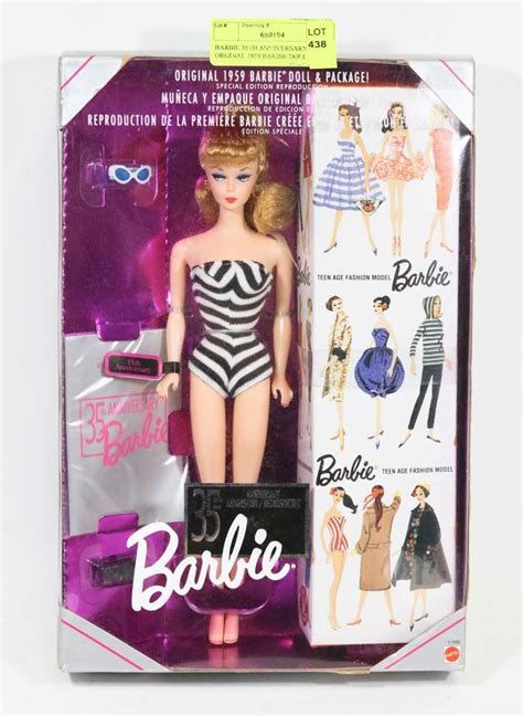 Barbie 35th Anniversary Original 1959 Barbie Doll