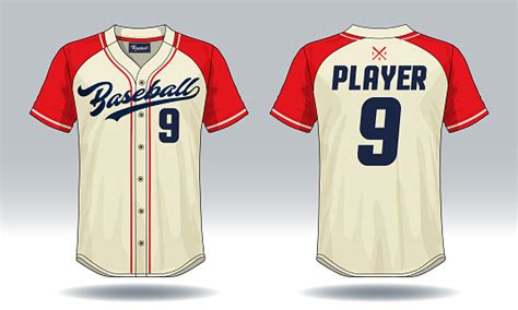 Download Baseball Tshirt Mock Up Stock Illustration - Download ...
