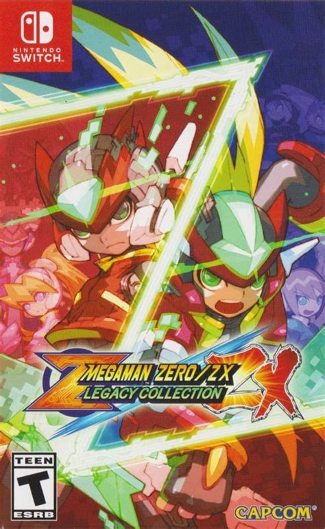Mega Man Zerozx Legacy Collection Cover Or Packaging Material Mobygames