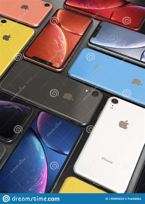 Apple Iphone Xr All Colours Mosaic Arrangement Original