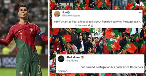 “the new king” “pass the baton” fans say cristiano ronaldo must now step aside for portugal