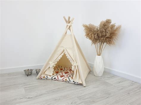 Personalized Pet Teepee Pet Tipi Dog Teepee Cat Teepee Etsy