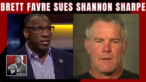 Shannon Sharpe Sued By Brett Favre Who S Going To Win Marcellus Wiley Reacts On More To It