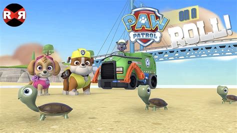 Paw Patrol On A Roll Save A Whale And The Sea Turtles New Rescue