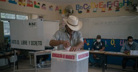Mexican President Wins Recall Referendum