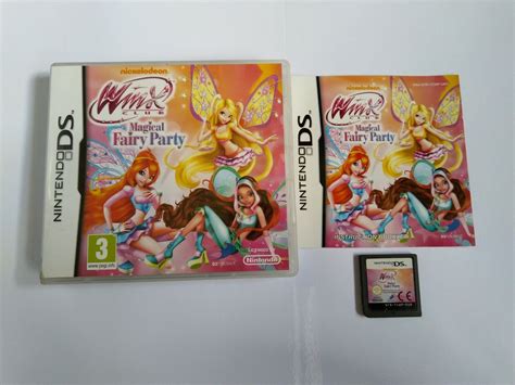 Winx Club Magical Fairy Party Nintendo Ds Game 2ds 3ds Dsi Free