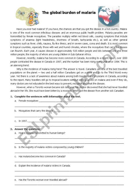 Present Perfect Text Comprehension