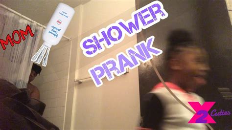 Shower Prank On Our Mom Went Wrong Youtube