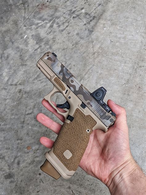 A Sexyfied Glock 19x Custom Frame Work Slide Work And Cerakote Oc