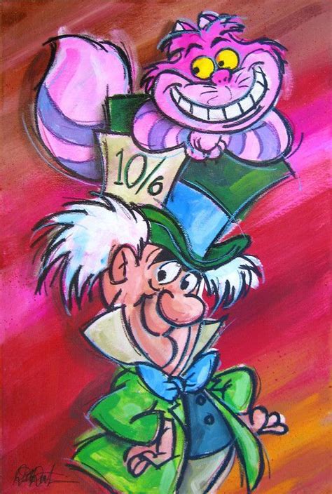 Mad Hatter And The Cheshire Cat Alice In Wonderland Cheshire Cat