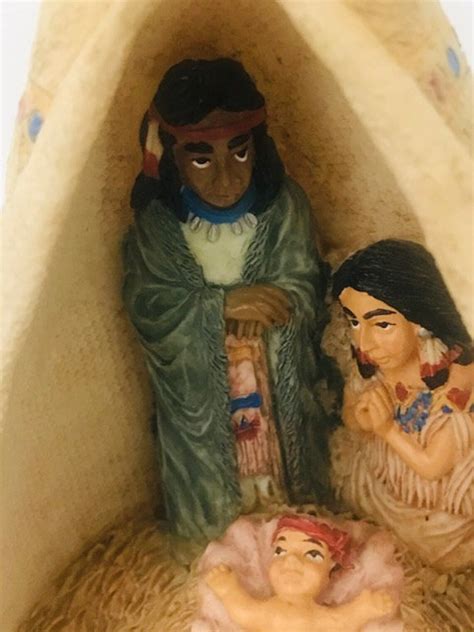 Lovely Native American Nativity Scene T For Herhim Etsy