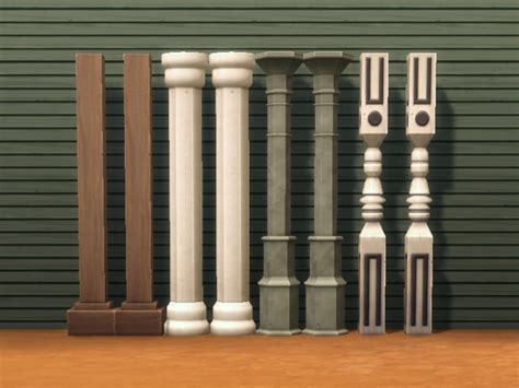What do you think of the column plans? Four Decorative Columns by plasticbox at Mod The Sims ...