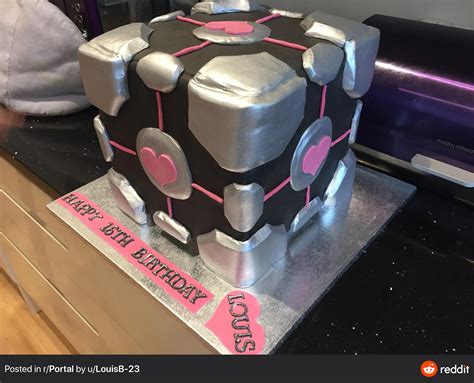 Crosspost From Rportal This Cake Is A Lie Rfondanthate