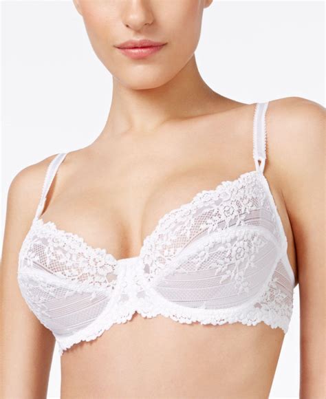 Wacoal Embrace Lace Underwire Bra 65191 Up To Ddd Cup In White Lyst