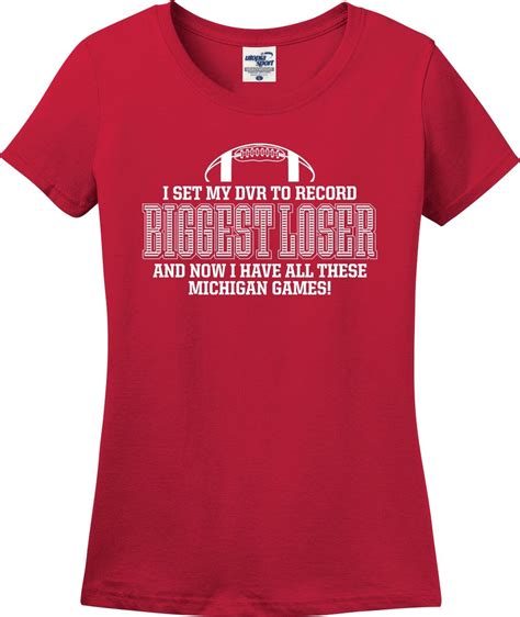 Ohio State Buckeyes Fans Biggest Loser Michigan T Shirt S 3x 4694