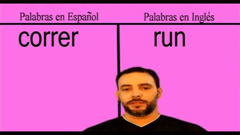 Cómo Se Dice Run Correr En Ingles Youtube