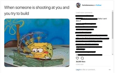 'fortnite burger' is a meme originating from subreddits like r/okbuddyretard. Frantic building when being shot at - spongbob | Fortnite ...