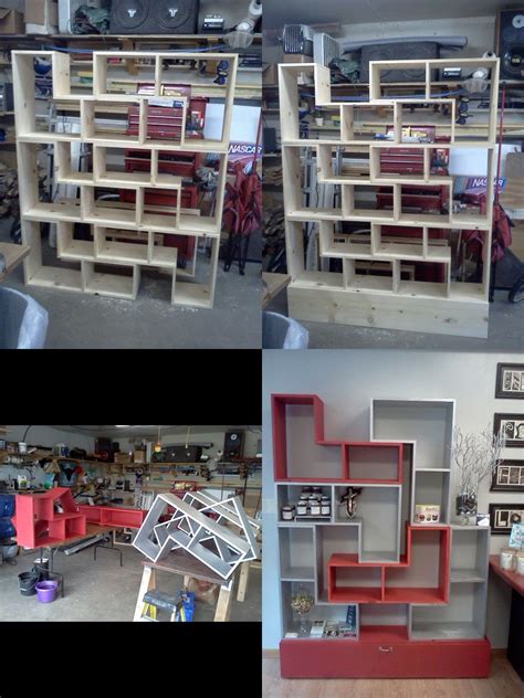 Tetris Style Stack Able Shelves Shelves Home Decor Shelving