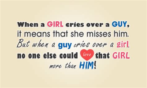 love quotes pics when a girl cries over a guy it means that she